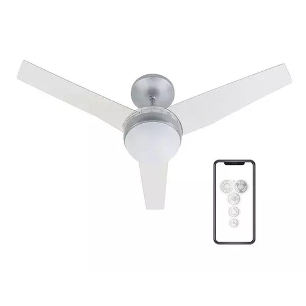 Ventilador Teto Aliseu Controle Bluetooth 110cm 140w - 127v
