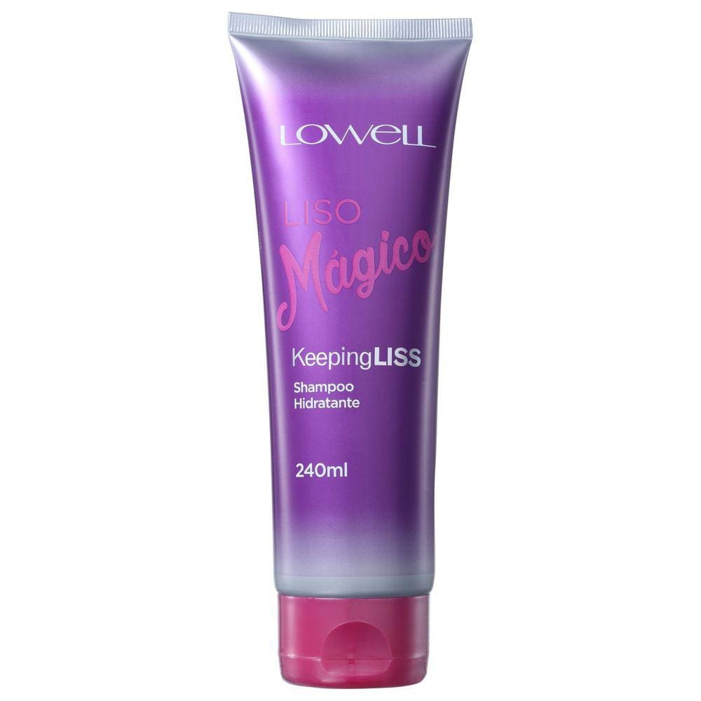 Lowell Keeping Liss Liso Mágico Shampoo Hidratante 240ml Blz