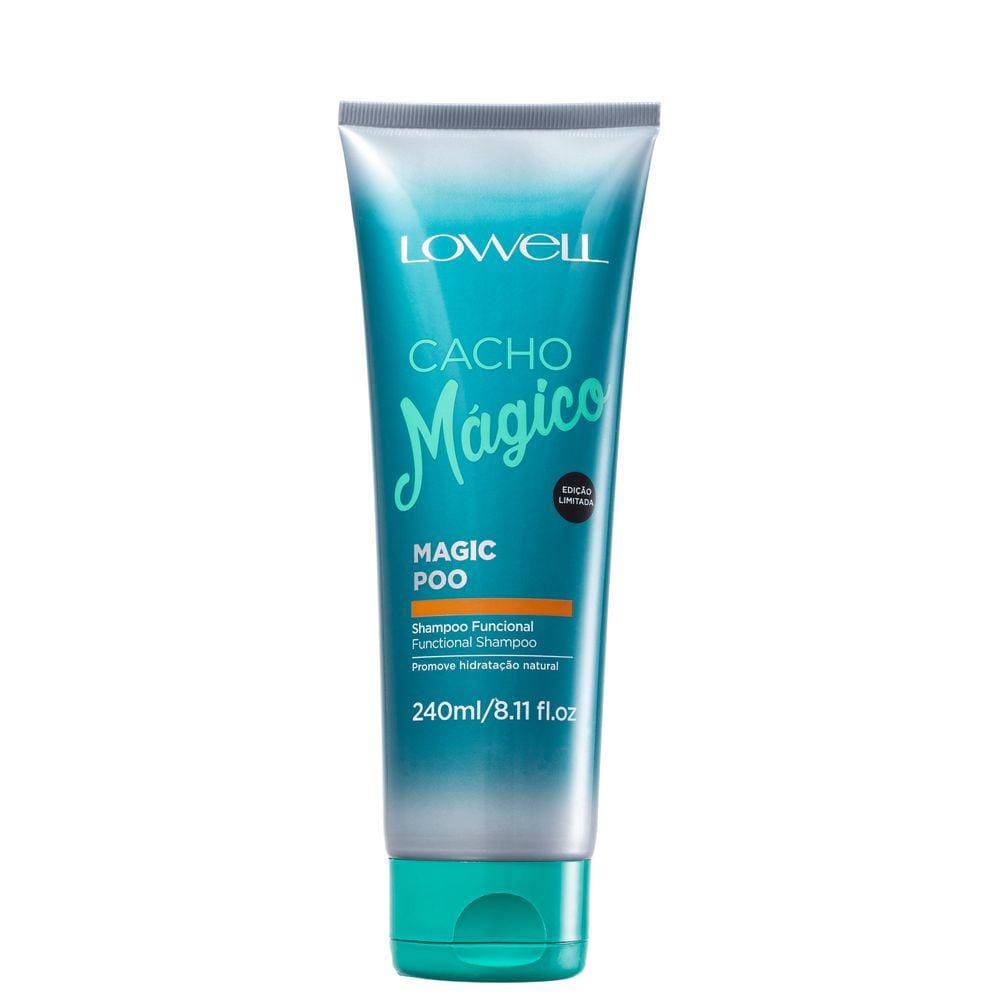 Lowell Cacho Mágico Magic Poo - Shampoo sem Sulfato 240ml