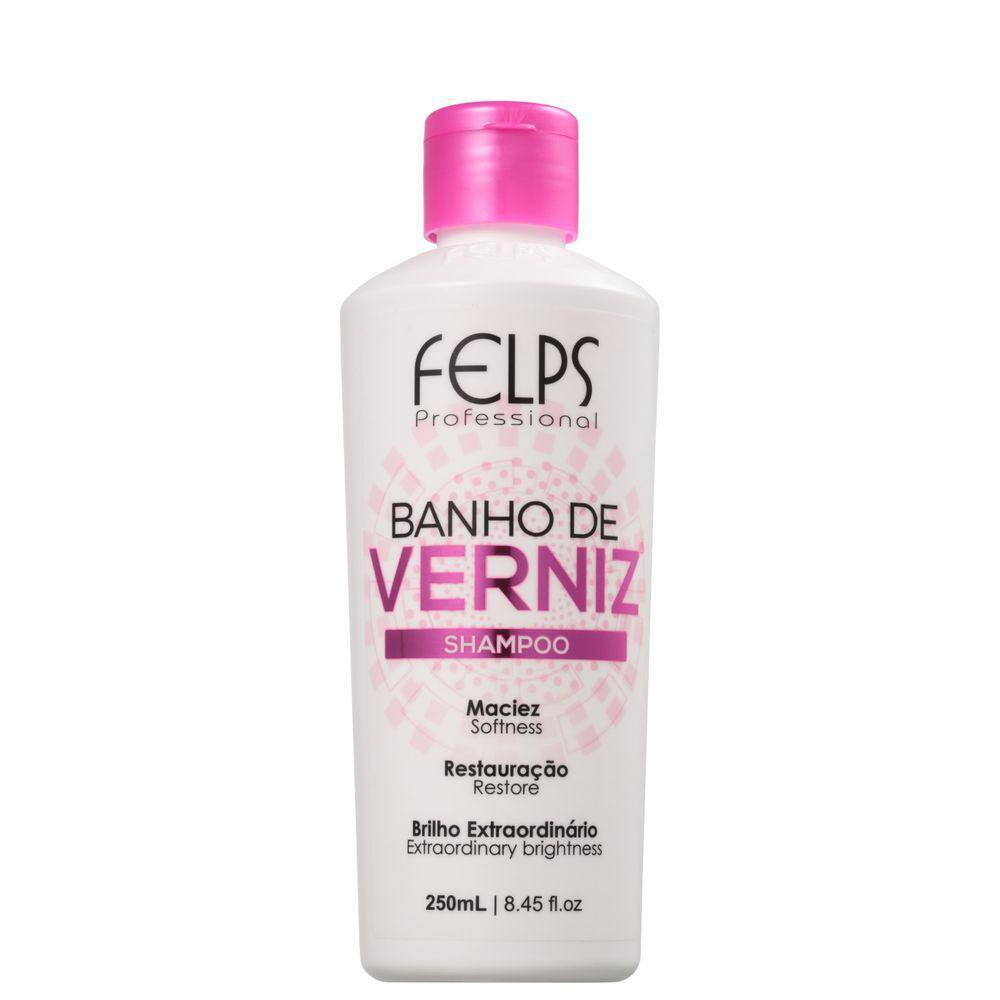 Felps Profissional Banho De Verniz - Shampoo 250ml Blz