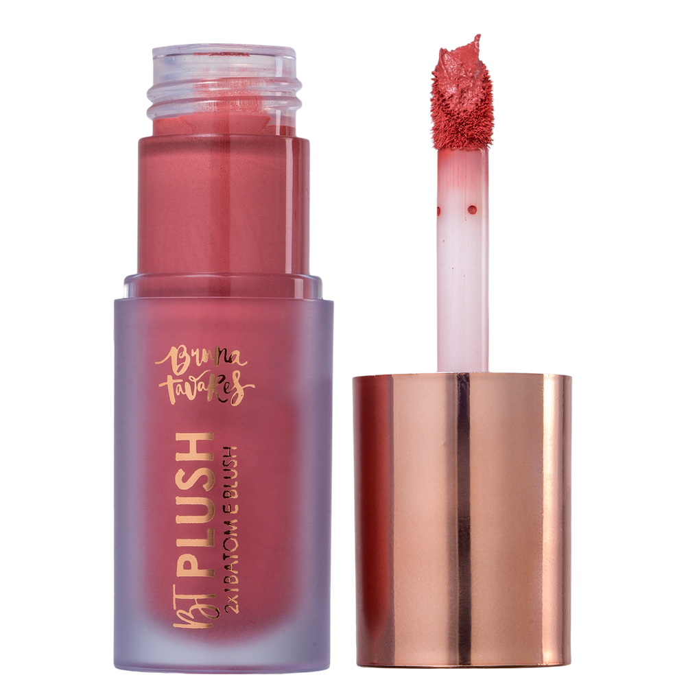 Bruna Tavares BT Plush 2 em 1 Vintage - Batom Líquido 6g
