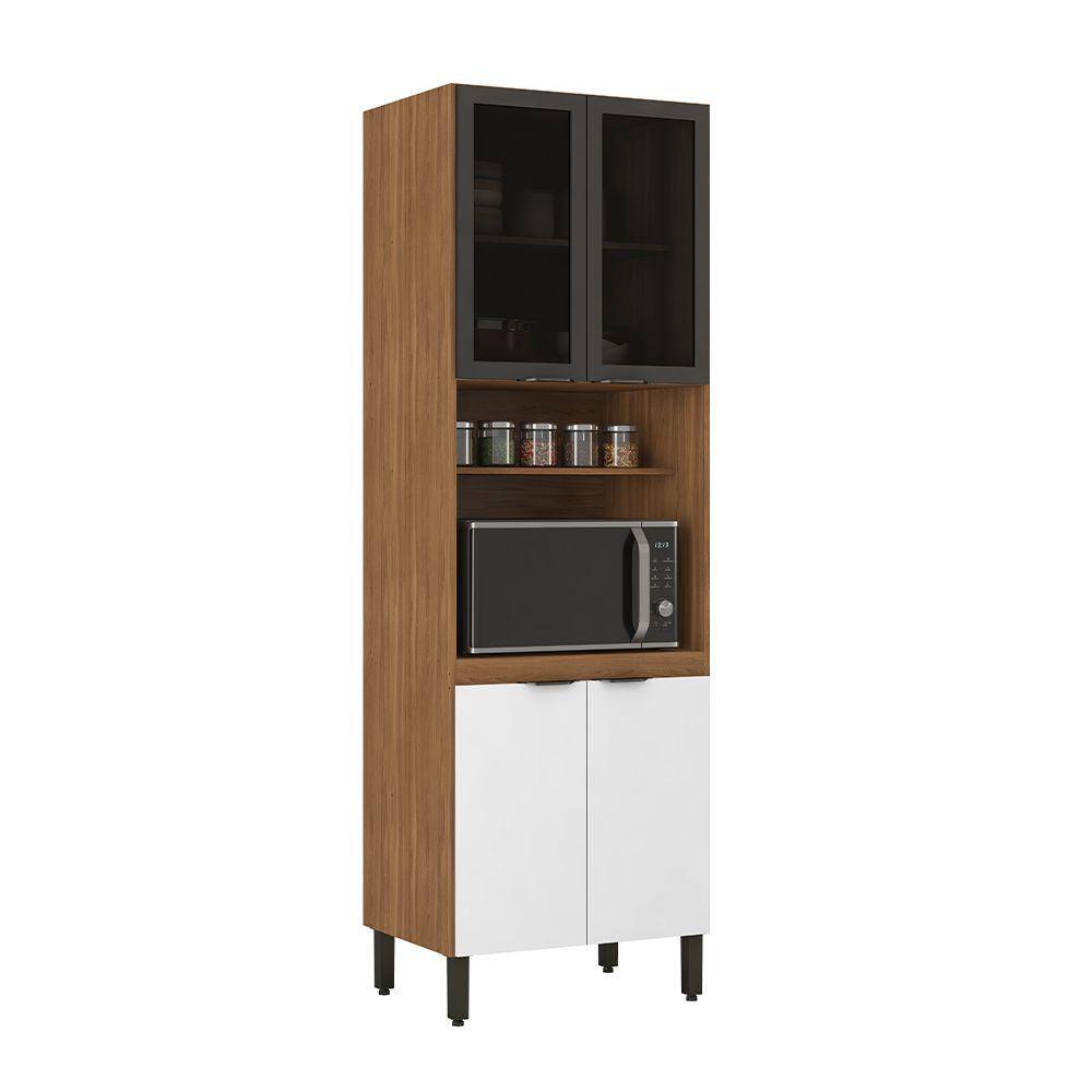 Paneleiro 04 Portas 94551 Firenze Amendola Branco Demóbile