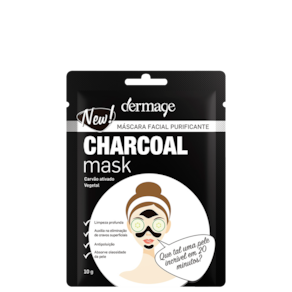 Dermage Charcoal - Máscara Facial 10g