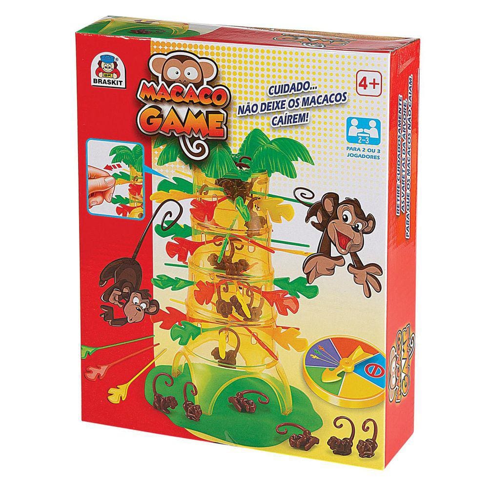 Jogo Pula Macaco da Estrela - Brinquedo Infantil Kids Toys BR em Portugues  