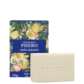 Phebo Mediterrâneo Limão Siciliano - Sabonete em Barra 100g