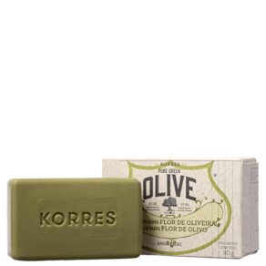 Korres Oleo De Oliva E Flor Sabonete 90G