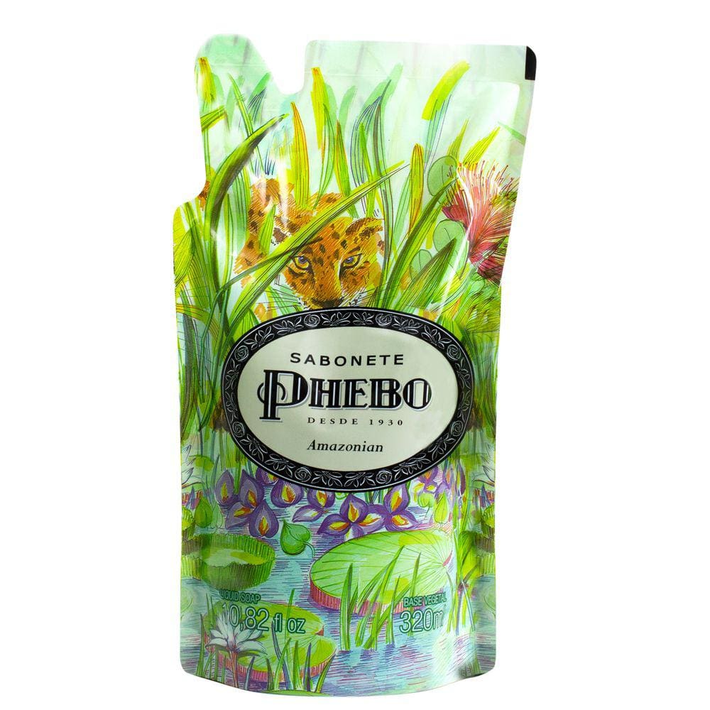Phebo Amazonian Refil - Sabonete Líquido 320ml