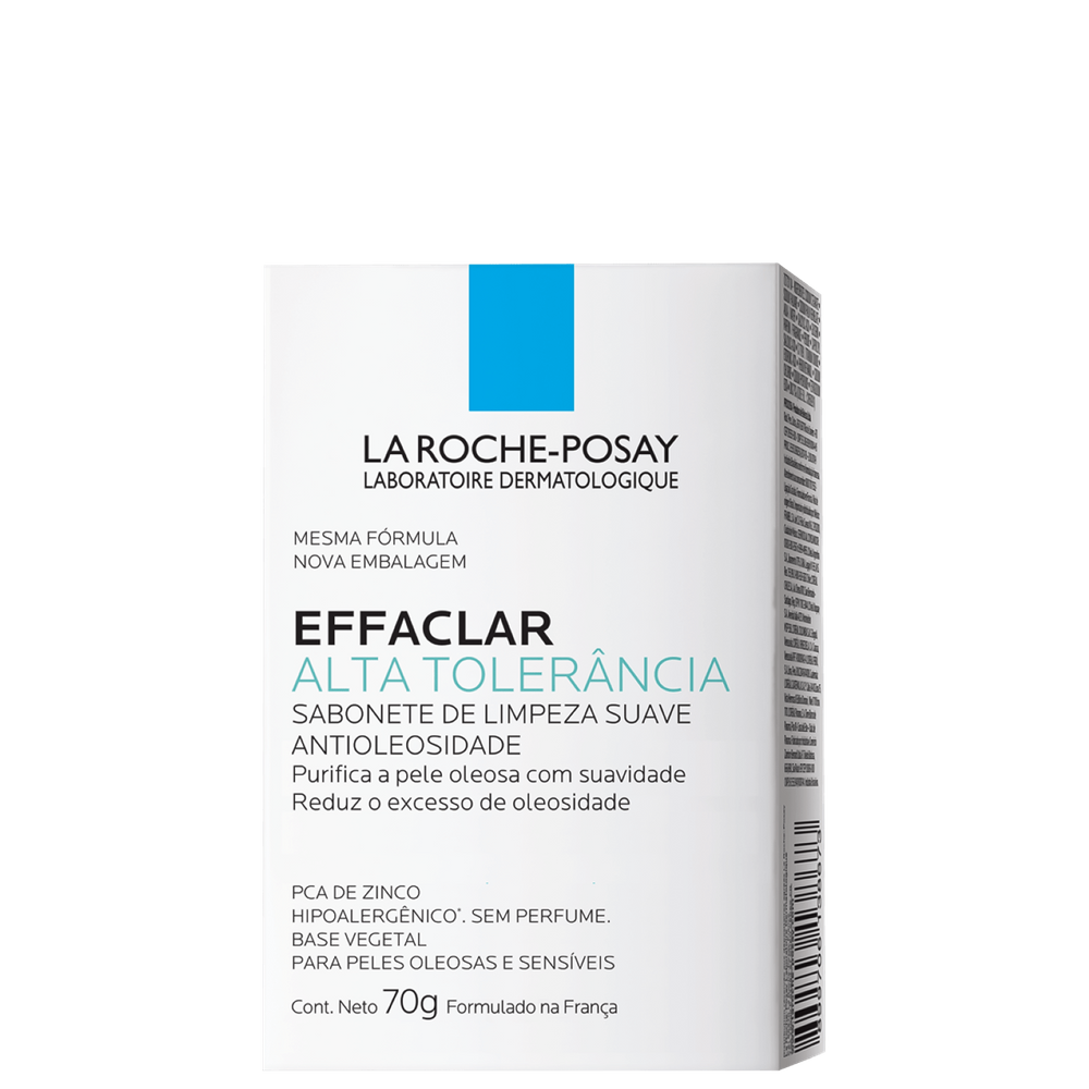 La Roche-Posay Effaclar Alta Tolerância Sabonete Facial 70g