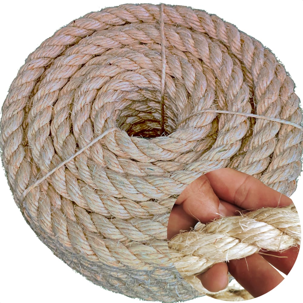 Corda De Sisal Lasis 20Mm 20M
