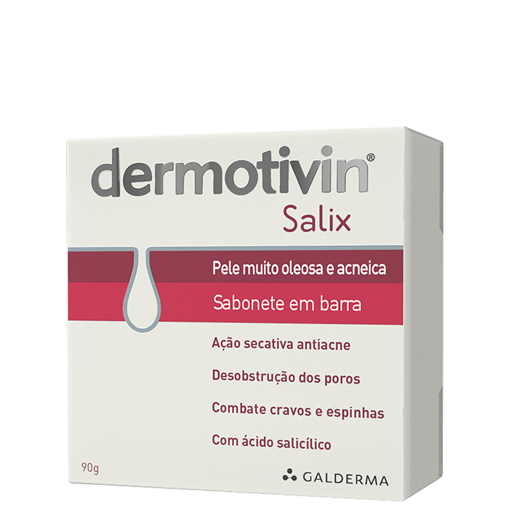 Dermotivin Salix - Sabonete em Barra Facial 90g