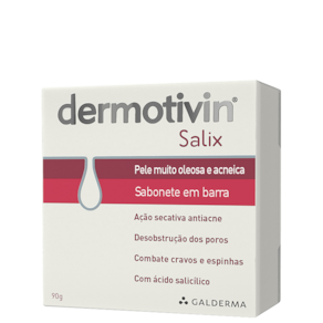 Dermotivin Salix - Sabonete em Barra Facial 90g