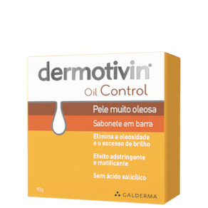 Dermotivin Oil Control - Sabonete em Barra Facial 90g