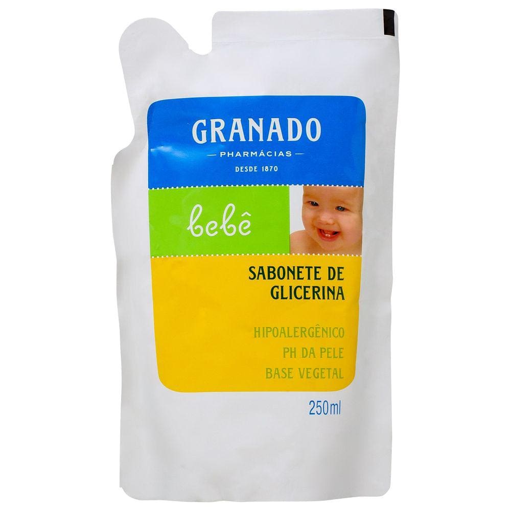 Granado Bebê Glicerina - Sabonete Líquido Refil 250ml BLZ