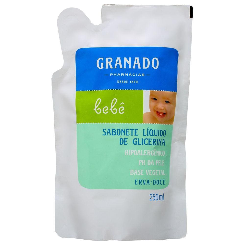 Granado Bebê Erva-Doce - Sabonete Líquido Refil 250ml BLZ