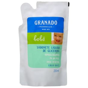 Granado Bebê Erva-Doce - Sabonete Líquido Refil 250ml BLZ
