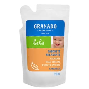 Granado Bebê Glicerina Camomila Sabonete Líquido Refil 250ml