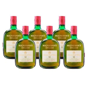 Whisky Deluxe 12 Anos 1L 6 Unidades Buchanan s