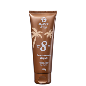 Anasol Bronze FPS 8 - Loção Bronzeadora 120g