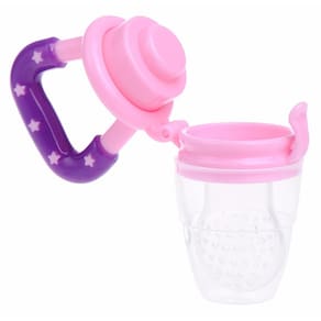 ALIMENTADOR INFANTIL PAIS & FILHOS COM TAMPA ROXO +6 MESES