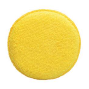 Auto Crazy Aplicador De Microfibra Redondo Amarelo