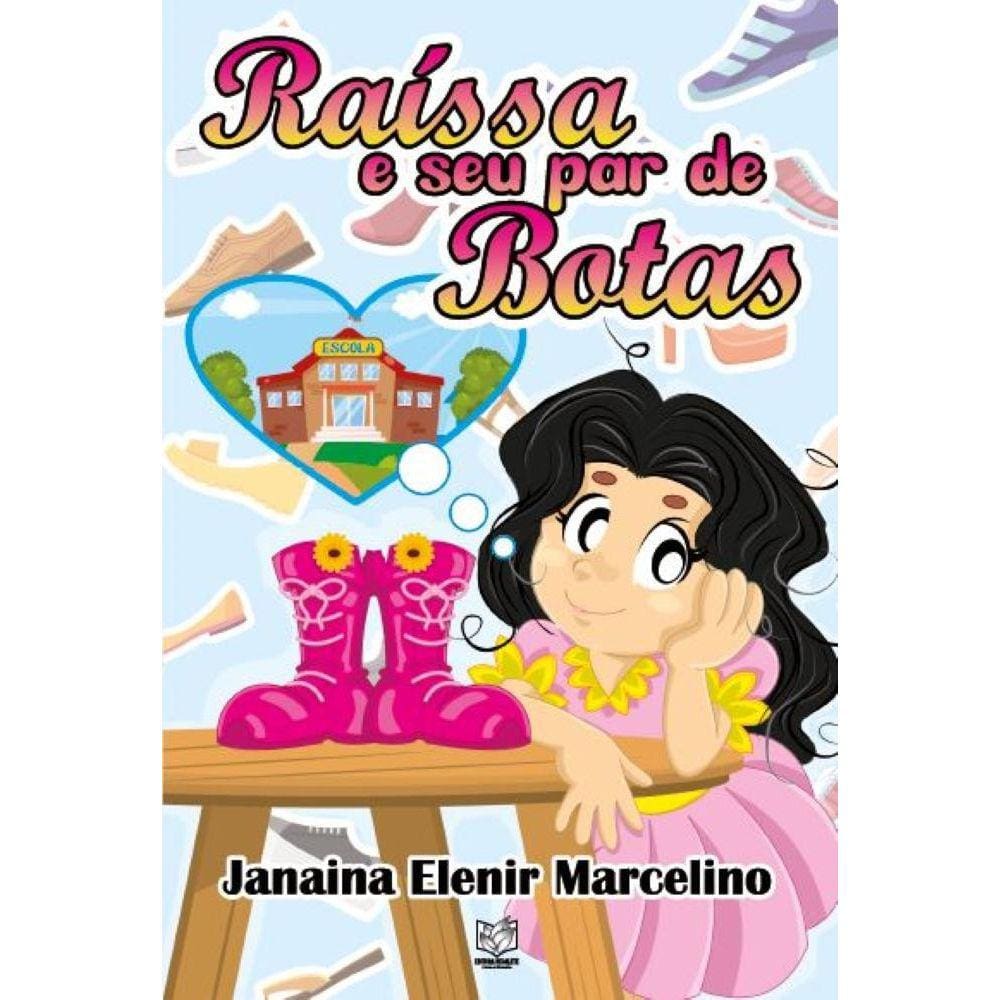 Raíssa e seu par de botas