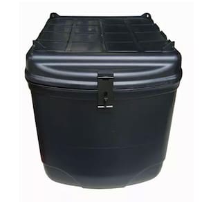 Bau Motoboy 92 Litros Reforçado Preto - Omega MN3