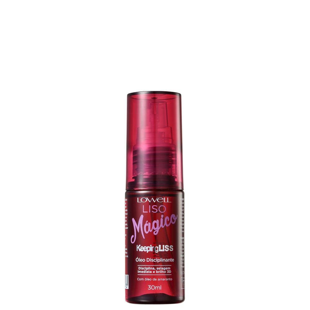 Lowell Keeping Liss Liso Mágico - Óleo Capilar 30ml