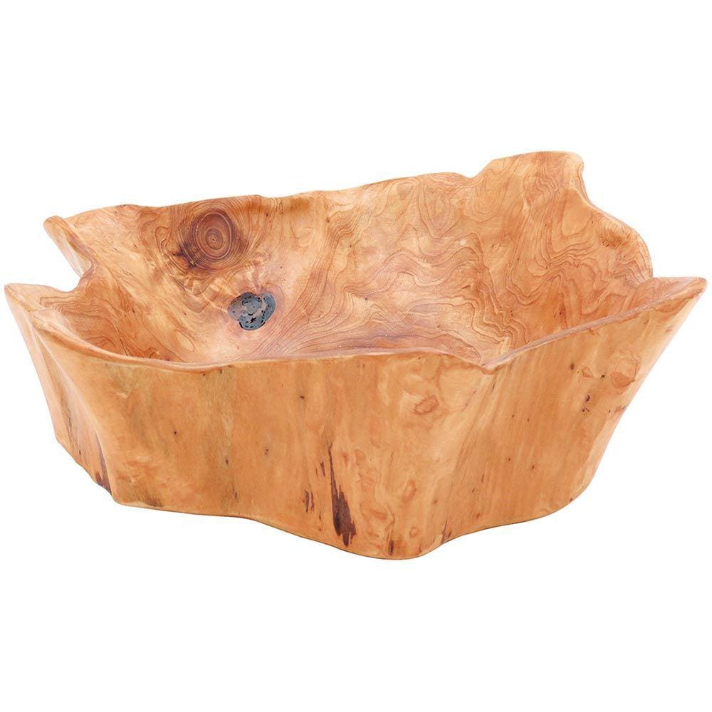 WOOD CENTRO MESA 19x45x32cm MADEIRA NATURAL