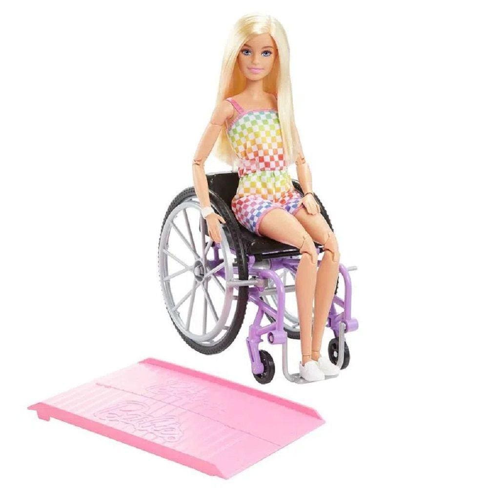 Boneca barbie fashionista loira saia colorida | Pontofrio