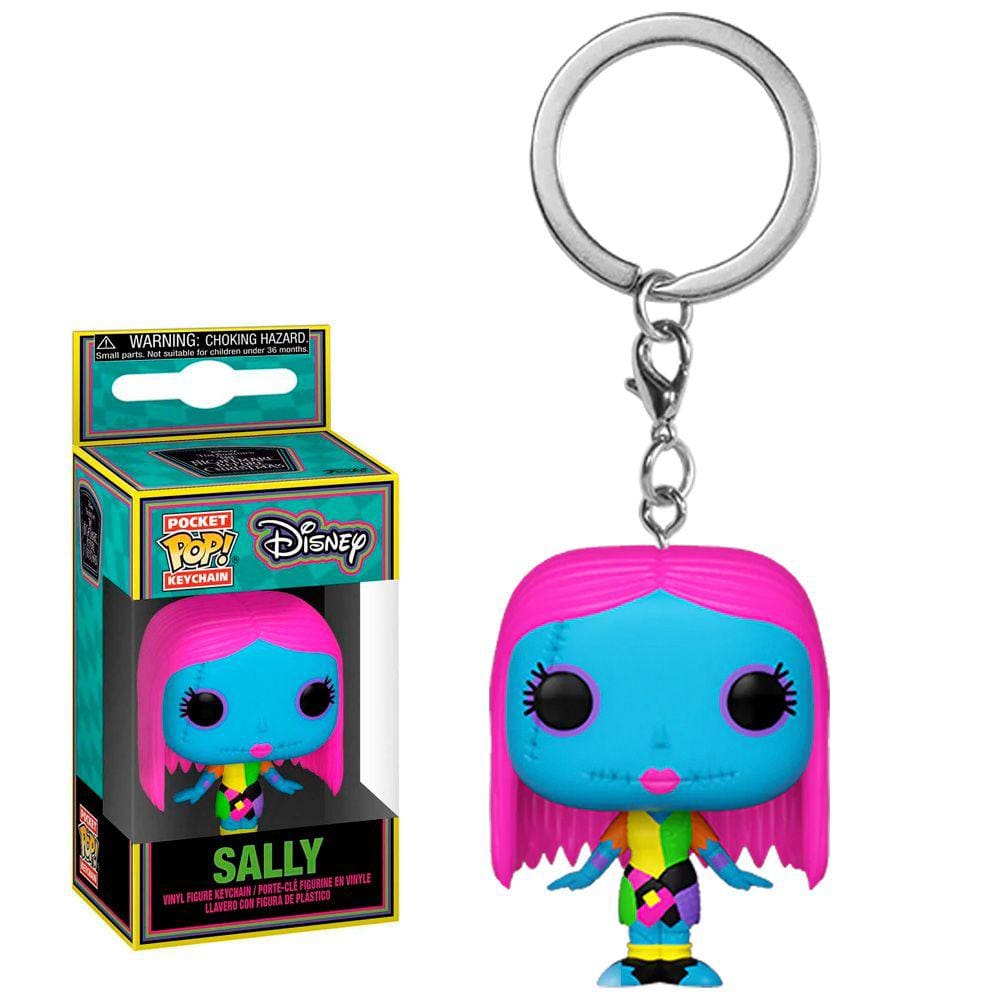 Chaveiro Funko Pop Keychain  Blacklight Sally