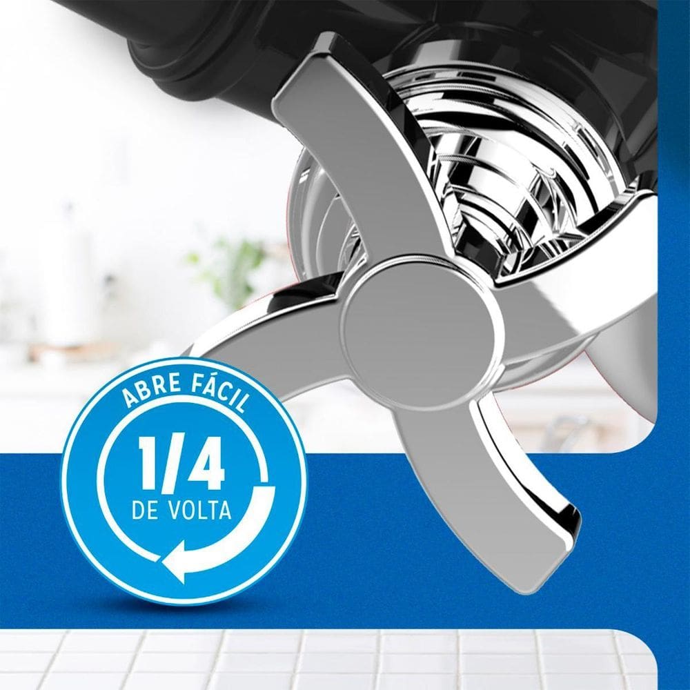 Torneira Movel Cozinha Parede Filtro Bica Móvel Quadriseta