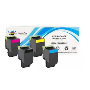 Toner Compatível Lexmark 71b4hm0 Magenta Cs417/517dn 3.5K