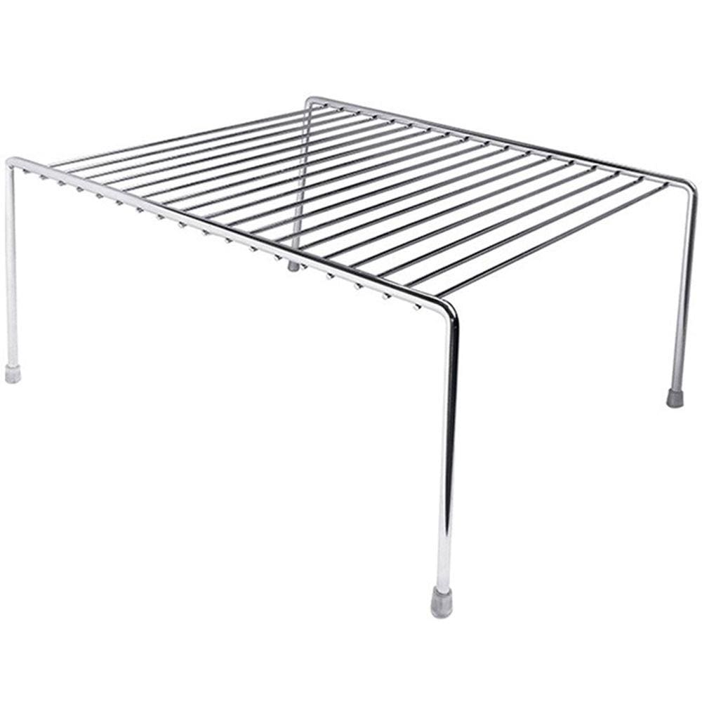 4 Organizador Médio Armário Bancada Prateleira Aramado 30cm