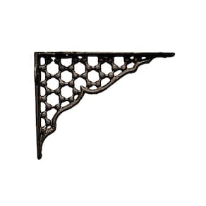 Cantoneira Mão Francesa Hera em ferro fundido N06 15x11,5cm