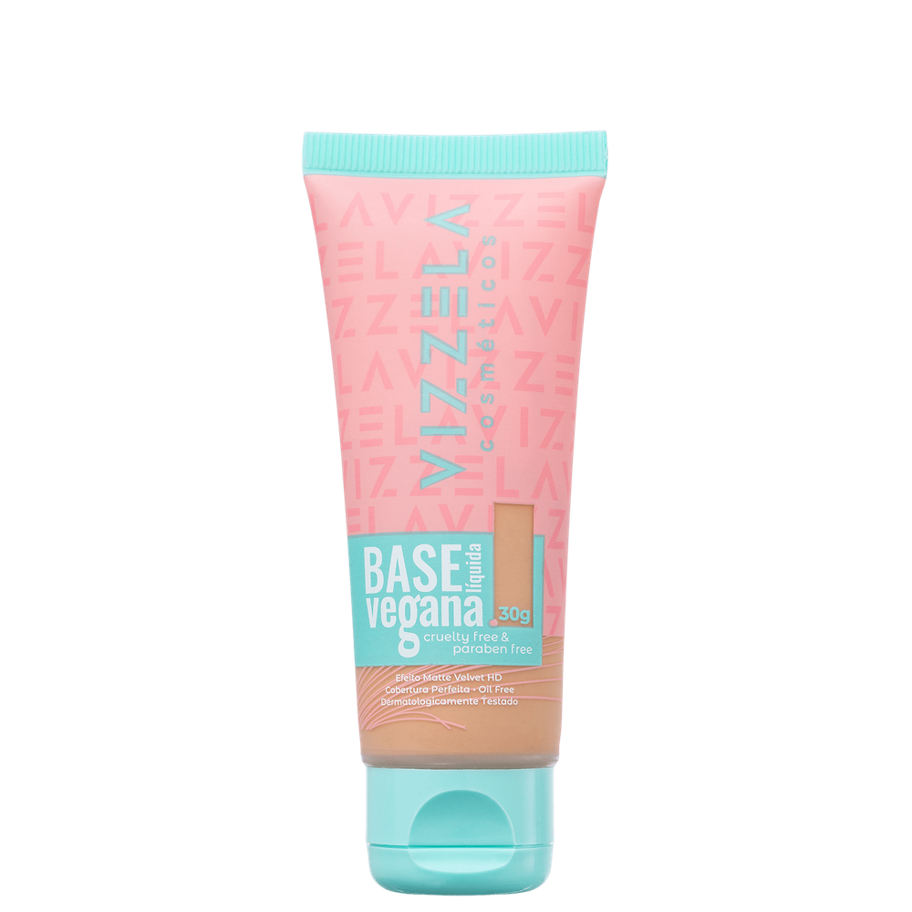 Vizzela Cosméticos 09 - Base Líquida 30g
