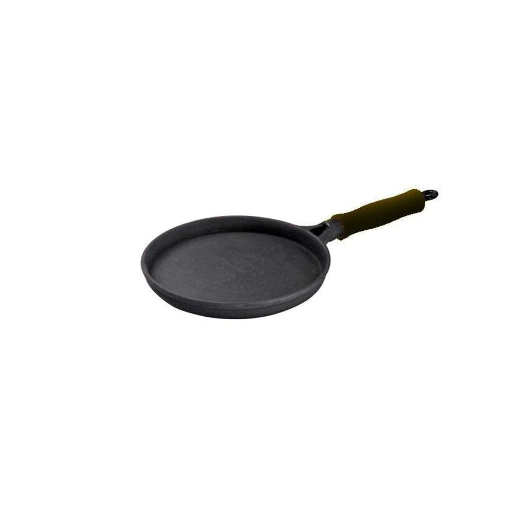 Frigideira Ferro Cabo Silicone Preto Tapioca Omelete 18cm
