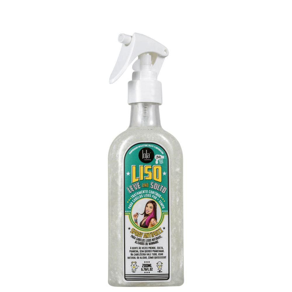 Lola Cosmetics Liso, Leve and Solto - Spray Alisador Anti-Frizz 200ml