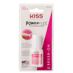 Kiss New York Brush On - Cola de Unhas Postiças 5g