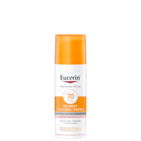 Eucerin Sun Pigment Control Tinted FPS70 Claro - Protetor Solar Facial 50ml