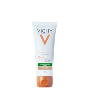 Vichy Purify Cor Clara FPS 70 - Protetor Solar Facial 40g