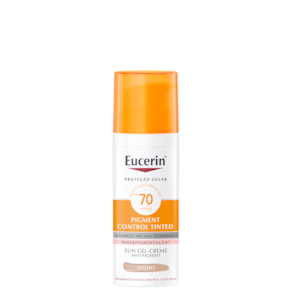Eucerin Sun Pigment Control Tinted FPS70 Médio - Protetor Solar Facial 50ml