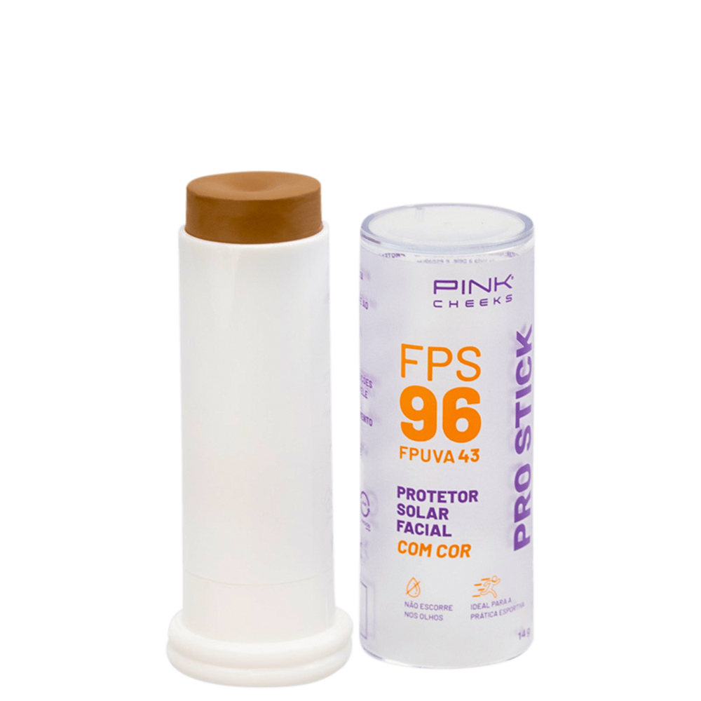 Pink Cheeks Pro Stick FPS96 Pro40 - Protetor Solar em Bastão com Cor 14g