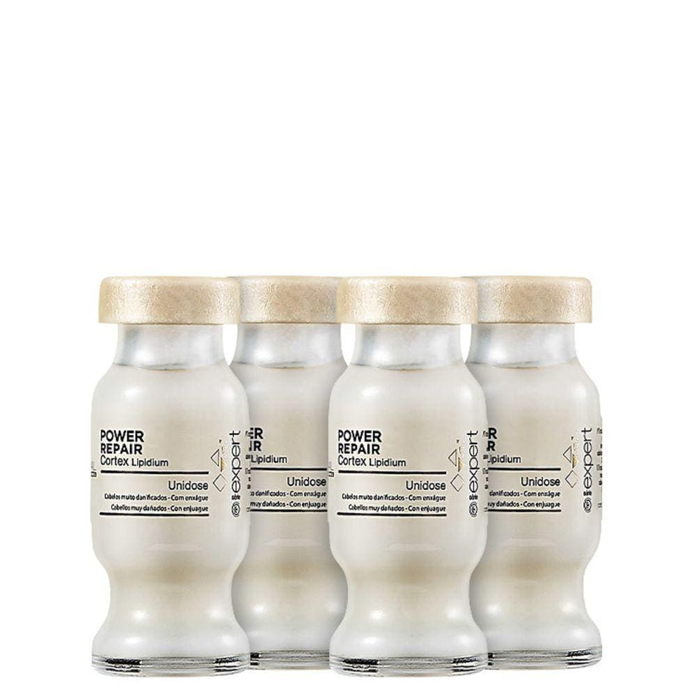 L`Oréal Pro Abs R Pwr Repair Ctx Lipidium- Ampola 4x10ml BLZ