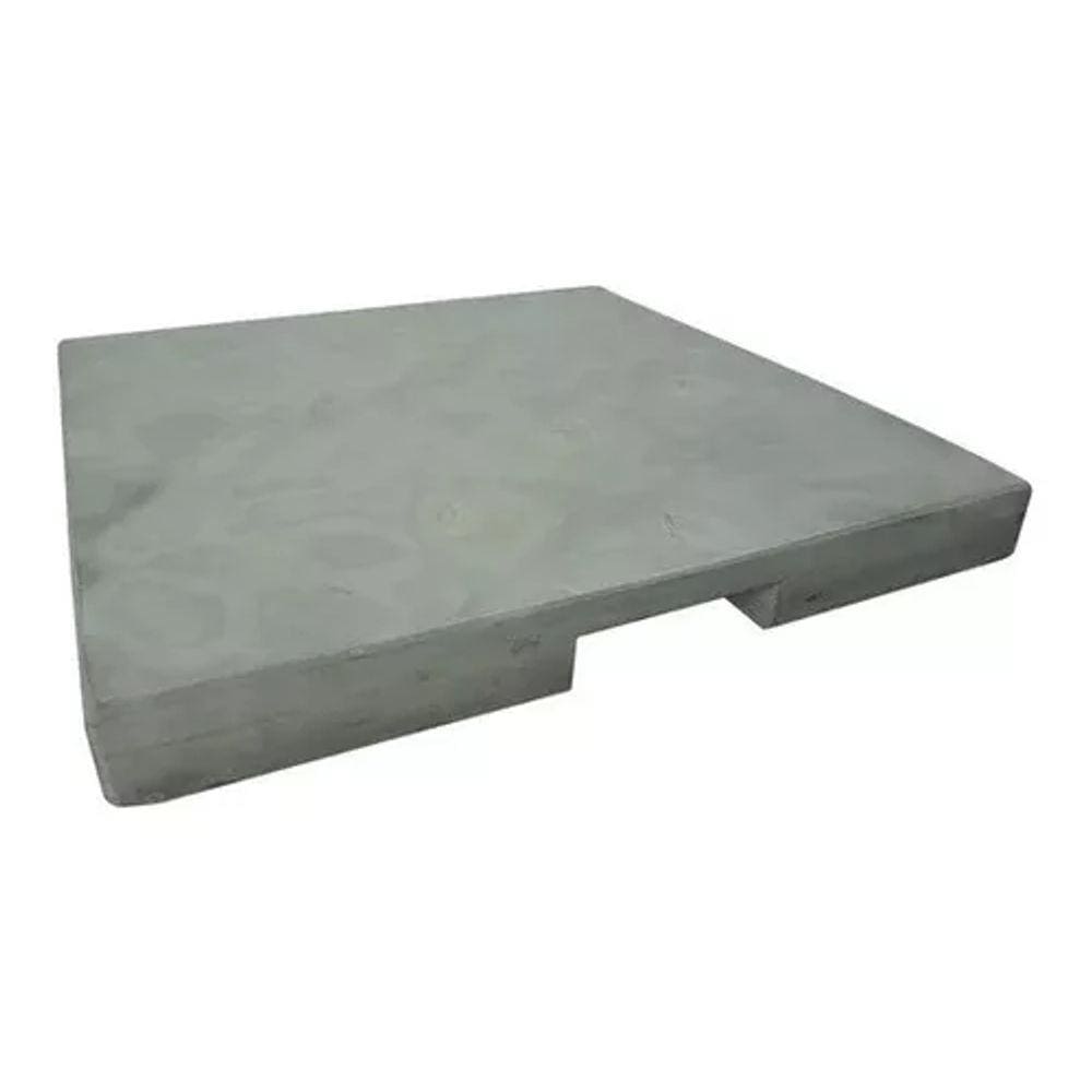 Contra Peso Concreto Ombrelone Guarda Sol Base Em Cruz 25kg