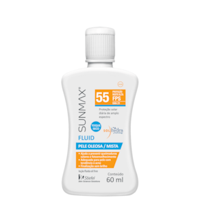 Sunmax Fluid FPS 55 - Protetor Solar 60ml
