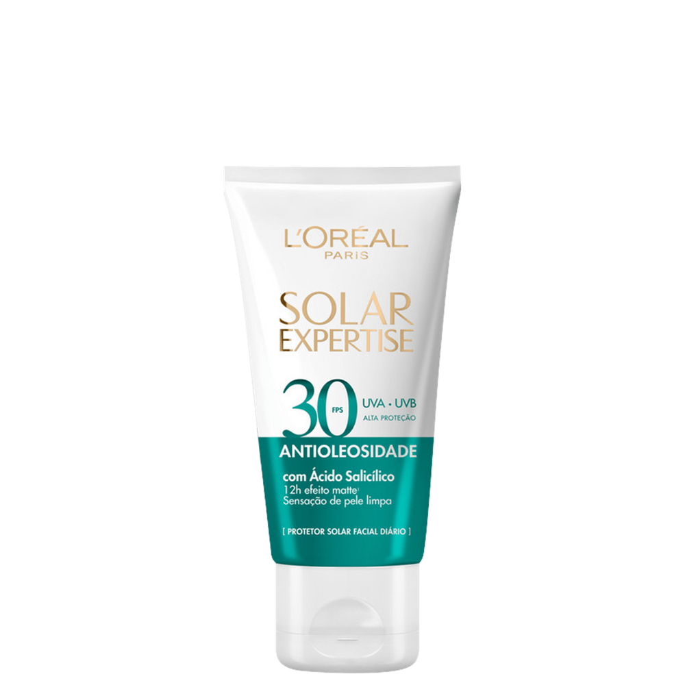 L`Oréal Paris Solar Expertise Antioleosidade FPS 30 - Protetor Solar Facial 40g