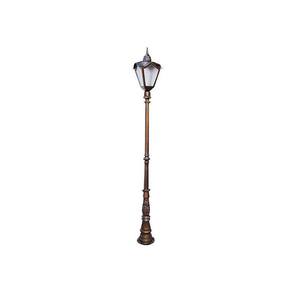 Poste Romano para Jardim de Alumínio Com 01 Luminária 2,20m