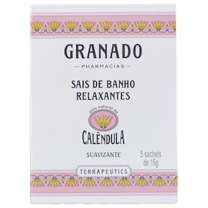Granado Terrapeutics Calêndula Sais de Banho 5x15g BLZ