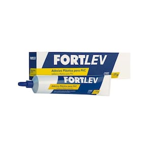 Bisnaga Adesivo Plástico PVC Fortlev