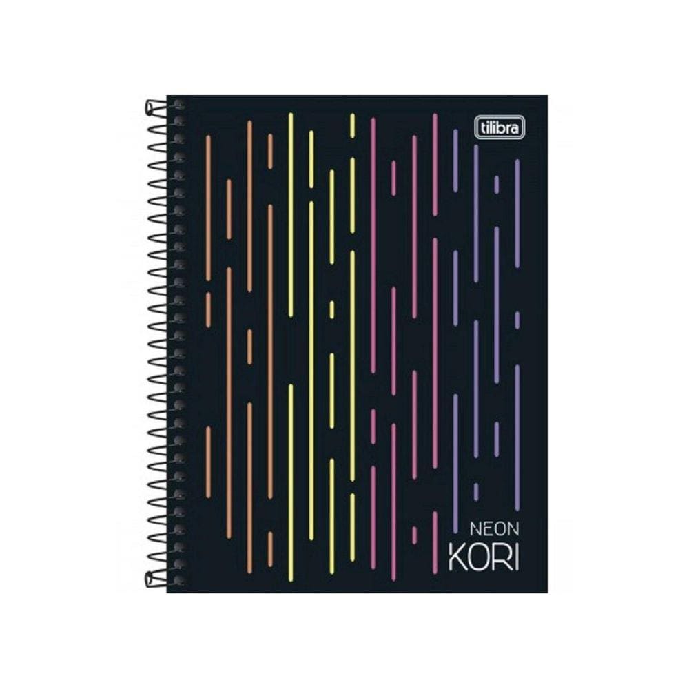 Caderno Neon Kori